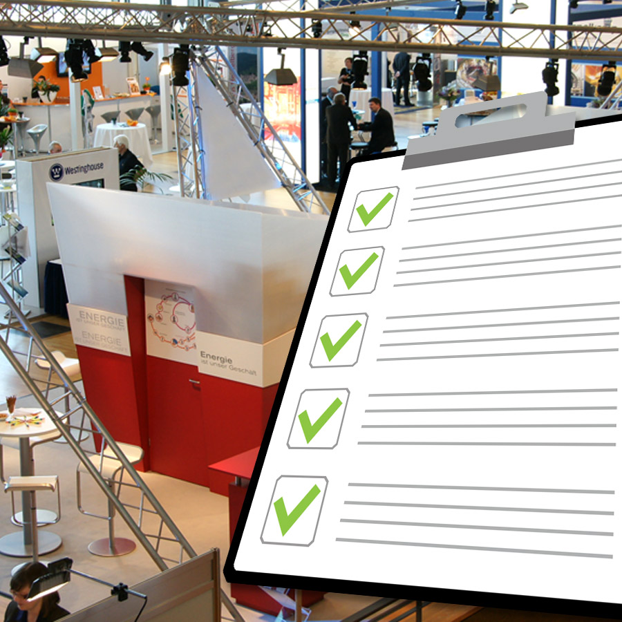 Messe Checkliste